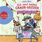 Sarah Welk, Christoph Maria Herbst, Alexander von Knorre - Ich und meine Chaos-Brüder - Beste Party aller Zeiten, 1 Audio-CD (Hörbuch)