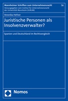 Veronika Hefner - Juristische Personen als Insolvenzverwalter?