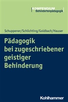 An Goldbach, Anne Goldbach, Mandy Hauser, Helg Schlichting, Helga Schlichting, Saski Schuppener... - Pädagogik bei zugeschriebener geistiger Behinderung