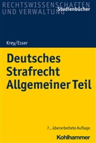 Robert Esser, Robert (Dr.) Esser, Volke Krey, Volker Krey, Volker (Dr.) Krey - Deutsches Strafrecht Allgemeiner Teil