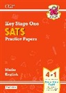CGP Books, CGP Books, CGP Books, CGP Books - KS1 Maths and English SATS Practice Papers Pack (for end of year assessments) - Pack 1