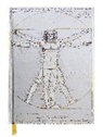 Flame Tree - Da Vinci: Vitruvian Man (Blank Sketch Book)