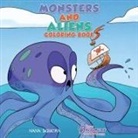 Young Dreamers Press - Monsters and Aliens Coloring Book