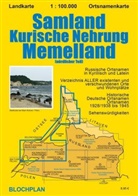 Dirk Bloch - Landkarte Samland/Kurische Nehrung/Memelland