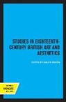 Ralph Cohen, Ralph Cohen - Studies in Eighteenth-Century British Art and Aesthetics