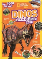 Nationa Geographic Kids, National Geographic Kids - Dinos Sticker-Rätsel-Buch