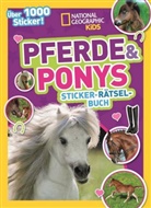 Nationa Geographic Kids, National Geographic Kids - Pferde & Ponys Sticker-Rätsel-Buch