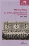 Joseph Durant de Mareuil - Mémoires du baron Joseph Durant de Mareuil