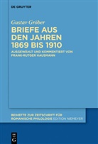 Gustav Gröber, Frank-Rutge Hausmann, Frank-Rutger Hausmann - Briefe aus den Jahren 1869 bis 1910