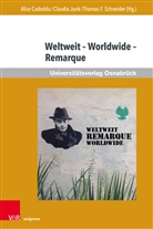 Alice Cadeddu, Thomas F Schneider, Claudi Junk, Claudia Junk, Thomas Schneider, Thomas F. Schneider - Weltweit - Worldwide - Remarque