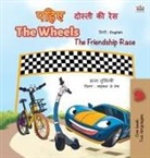 Kidkiddos Books, Inna Nusinsky - The Wheels -The Friendship Race (Hindi English Bilingual Book for Kids)