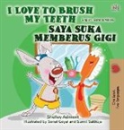 Shelley Admont, Kidkiddos Books - I Love to Brush My Teeth (English Malay Bilingual Book for Kids)