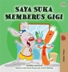 Shelley Admont, Kidkiddos Books - I Love to Brush My Teeth (Malay Children's Book)