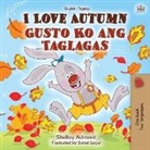 Shelley Admont, Kidkiddos Books - I Love Autumn (English Tagalog Bilingual Book for Kids)