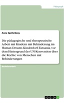 Anna Spellerberg - Die pädagogische und therapeutische Arbeit mit Kindern mit Behinderung im Human Dreams Kinderdorf, Tansania, vor dem Hintergrund der UN-Konvention über die Rechte von Menschen mit Behinderungen