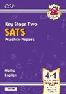 CGP Books, CGP Books, CGP Books, CGP Books - KS2 Maths & English SATS Practice Papers: Pack 1 - for the 2025 tests (with free Online Extras)