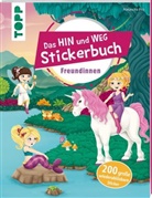 Natascha Pitz - Das Hin-und-weg-Stickerbuch Freundinnen