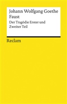 Johann Wolfgang von Goethe - Faust. Der Tragödie Erster und Zweiter Teil