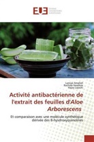 Lamia Amallah, Lamiae Amallah, Rachid Hassikou, Rachida Hassikou, Rajaa Layachi - Activité antibactérienne de l'extrait des feuilles d'Aloe Arborescens