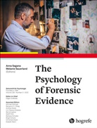 Anna Sagana, Ann Sagana, Anna Sagana, Sauerland, Melanie Sauerland - The Psychology of Forensic Evidence