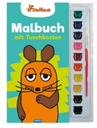 Trötsch Verlag GmbH &amp; Co. KG, Trötsc Verlag GmbH &amp; Co KG, Trötsch Verlag GmbH &amp; Co KG - Die Maus, Malbuch mit Tuschkasten
