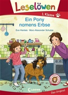 Eva Hierteis, Marc-Alexander Schulze, Loewe Erstlesebücher - Leselöwen 1. Klasse - Ein Pony namens Erbse