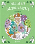 Kristin Labuch, Loewe Kreativ, Loewe Malbücher - Magischer Mandalazauber - Zauberwald