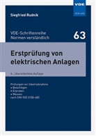 Siegfried Rudnik - Erstprüfung von elektrischen Anlagen