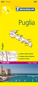 Michelin - Puglia - Michelin Local Map 363