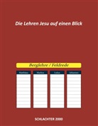 Konstantin Reimer - Die Lehren Jesu auf einen Blick