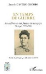 Fatim De Castro, Fatima de Castro, Ana de Castro Osorio - En temps de guerre