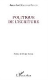 Juan José Martinez Olguin - Politique de l'écriture