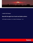 Craufurd T. Ramage, Craufurd Tait Ramage - Beautiful thoughts from French and Italian authors: