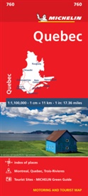Michelin - Quebec - Michelin National Map 760