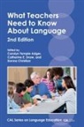 Carolyn Temple Adger, Donna Christian, Catherine E Snow, Catherine E. Snow - What Teachers Need to Know About Language