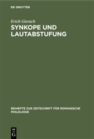 Erich Gierach - Synkope und Lautabstufung