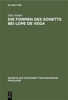 Otto Jörder, Walthe v Wartburg, Walther v Wartburg - Die Formen des Sonetts bei Lope de Vega