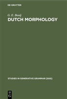 G E Booij, G. E. Booij - Dutch Morphology