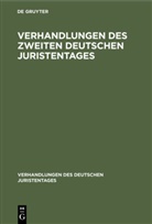 Degruyter - Verhandlungen des Zweiten Deutschen Juristentages