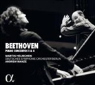 Ludwig van Beethoven, Deutsches Symphonie-Orchester Berlin, Martin Helmchen, Andrew Manze - Klavierkonzerte 1 & 4 (Audiolibro)