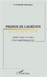 Emmanuel Amougou - Propos de lauréats en architecture