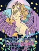 Young Dreamers Press, Florencia Galetto - Créatures mythiques des livres de coloriage pour adultes