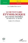 Cossi Boniface Gnanguenon - Le dictionnaire étymologique des noms propres