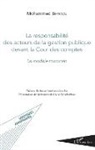 Mohammed Berraou - Responsabilité des acteurs de la gestion publique devant la Cour des comptes