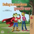 Kidkiddos Books, Liz Shmuilov - Being a Superhero (English Punjabi Bilingual Book for Children -Gurmukhi)