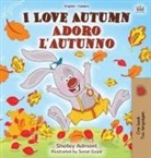 Shelley Admont, Kidkiddos Books - I Love Autumn (English Italian Bilingual Book for Kids)