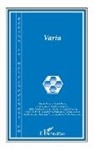 Collectif - Varia (Région et développement 45)