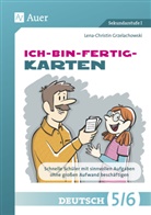 Lena-Christin Grzelachowski - Ich-bin-fertig-Karten Deutsch Klassen 5/6