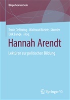 Dirk Lange, Waltrau Meints-Stender, Waltraud Meints-Stender, Tonio Oeftering - Hannah Arendt
