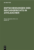 Gertrud Jung, Mitglieder des Gerichtshofes und der Reichsanwaltschaft, Werner Ziegenfuss - Entscheidungen des Reichsgerichts in Zivilsachen - Band 115: Entscheidungen des Reichsgerichts in Zivilsachen. Band 115